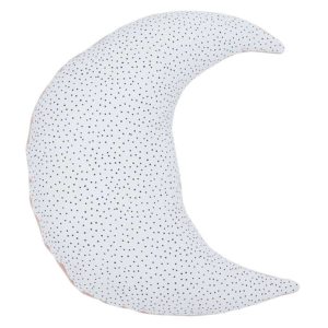 Petit pois dort - Coussin lune